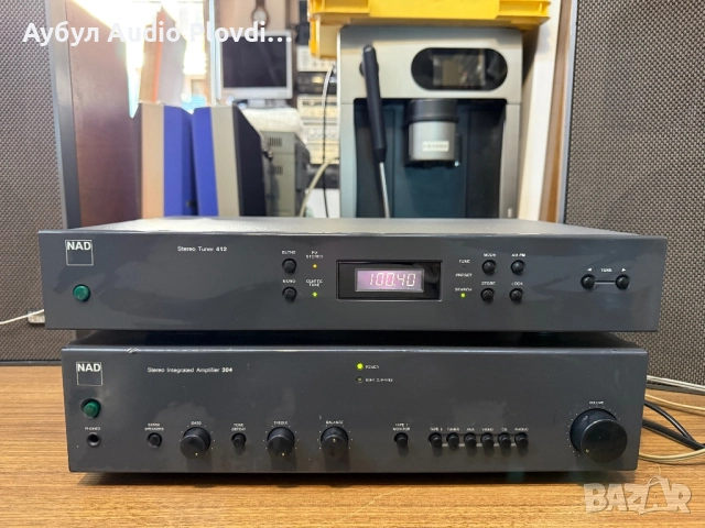 NAD 304 УСИЛВАТЕЛ и NAD 412 РАДИО