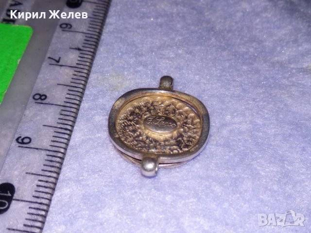 АВТОРСКО СРЕБЪРНО БИЖУ ЕЛЕМЕНТ За ГРИВНА КОЛИЕ РЪЧНО ГРАВИРАНА АПЛИКАЦИЯ ВИСОКА ПРОБА СРЕБРО 35508, снимка 2 - Гривни - 39304141