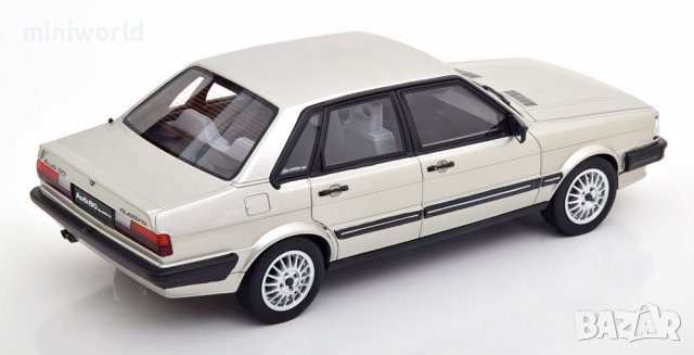 Audi 80 B2 Quattro 1983 - мащаб 1:18 на Otto Mobile модела е смолен нов в кутия, снимка 2 - Колекции - 30438754