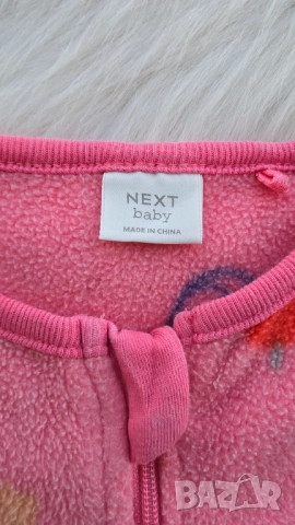 Поларени ромпъри Next и PL Baby 6-9 месеца, снимка 12 - Бебешки гащеризони - 51817259