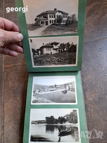 албум със стари черно-бели пощенски картички от България 34/4, снимка 2 - Колекции - 54134614
