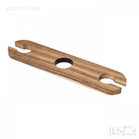 Дървена стойка за пикник чаши и вино, снимка 6 - Аксесоари за кухня - 36582835