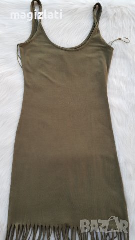 Дамска рокля с ресни XS, снимка 6 - Рокли - 42352168