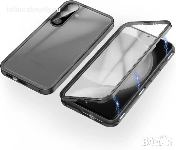 Двоен Магнитен Кейс за Samsung Galaxy S26 FE със защита на камерите