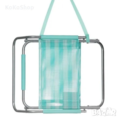 Сгъваем плажен стол /къмпинг стол – лек и удобен, снимка 3 - Градински мебели, декорация  - 50402397