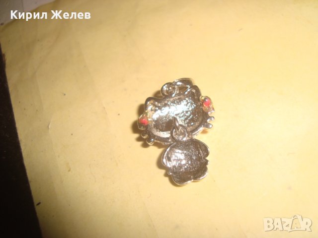 СИМПАТИЧНА ВИСУЛКА ЕМАЙЛИРАН ДЕТСКИ МОМИЧЕШКИ МЕДАЛЬОН 24799, снимка 4 - Колиета, медальони, синджири - 34339495