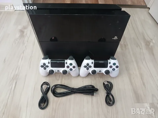 PlayStation 4 (PS4) 500GB + Дигитални игри + 2 НОВИ джойстика