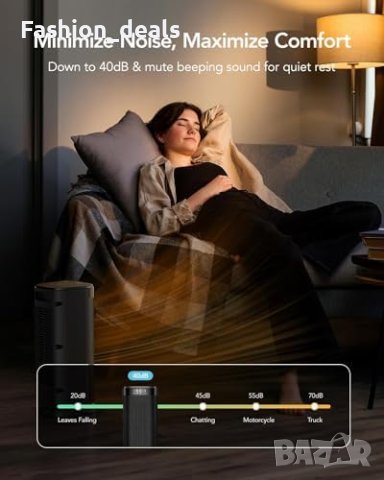 Нов Мощен 2000w Електрически Нагревател с EкO режим печка Духалка дом отоплление, снимка 8 - Други стоки за дома - 42747791