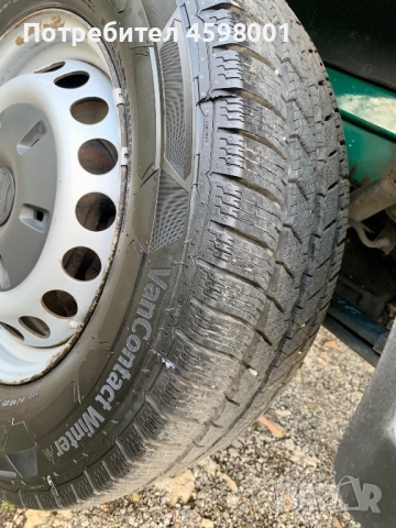 4бр.Нови Зимни Гуми Continental 235/65/16C DOT2624+Джанти 16цола 6x130 за Sprinter,Crafter, снимка 9 - Гуми и джанти - 52554649
