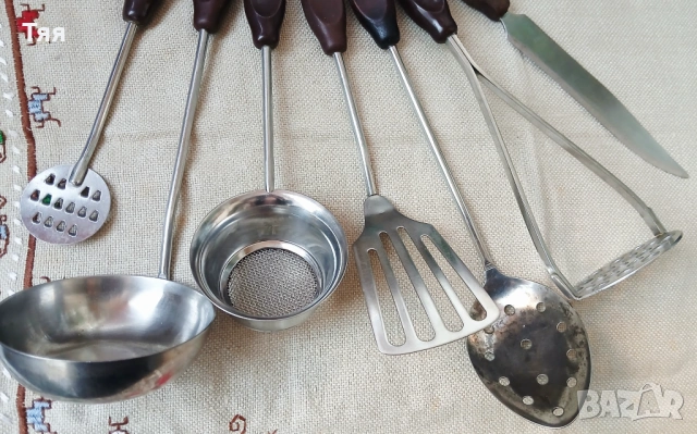 Прибори за готвене от едно време , снимка 3 - Прибори за хранене, готвене и сервиране - 54222752