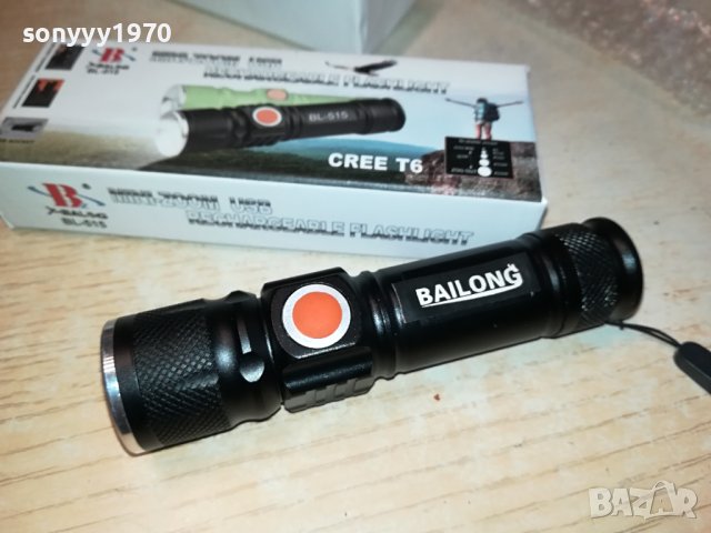 ЛЕД ФЕНЕР-ЗАРЕЖДАНЕ В ЮСБ ПОРТ 2710231855, снимка 4 - Екипировка - 42747097