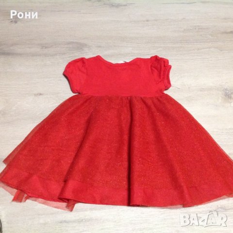 Червена рокля, снимка 3 - Детски рокли и поли - 30943440