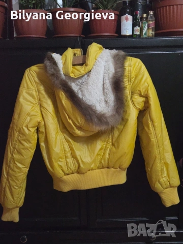 Жълто яке, снимка 2 - Якета - 53133554