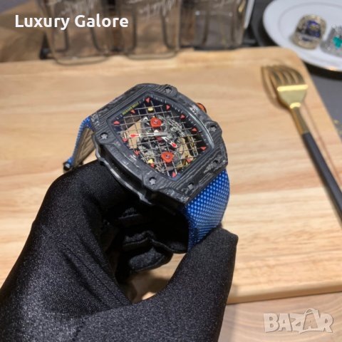 Мъжки часовник Richard Mille Rafael Nadal Tourbillon с автоматичен механизъм, снимка 4 - Луксозни - 36736366