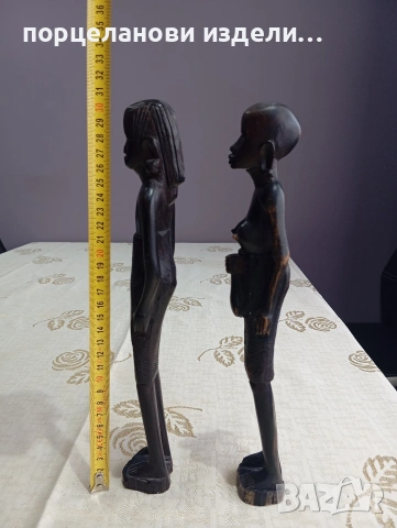 Абаносови стари африкански фигури , снимка 2 - Статуетки - 53973214
