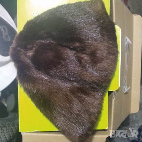 Шапка, естествен косъм. Козина