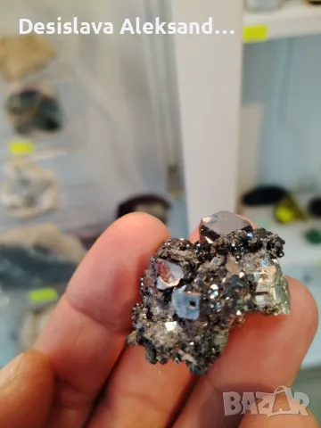 Галенит с пирит от Мадан, много изгодно , снимка 3 - Колекции - 50403096