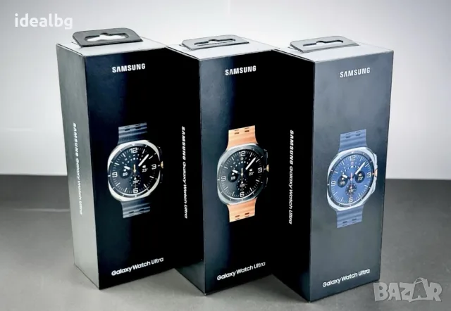 НОВ! Смарт Часовник Samsung Galaxy Watch Ultra 2025 LTE 47mm Blue / Gray / White / Silver, снимка 3 - Смарт гривни - 55922402