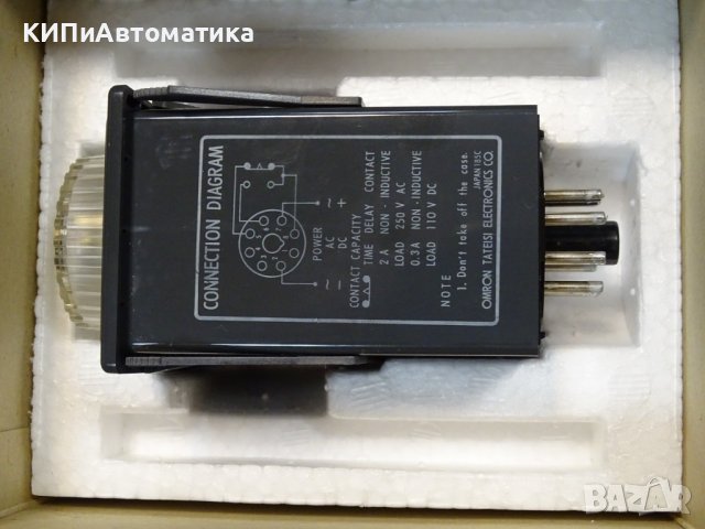 реле време Omron TDL-7 24VDC 30s solid state timer, снимка 9 - Резервни части за машини - 37673584