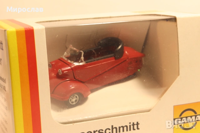 1:43 GAMA MESSERSCHMITT КОЛИЧКА МОДЕЛ, снимка 4 - Колекции - 54114228
