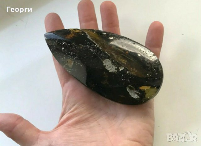 Голям красив природен Балтийски кехлибар  84.31 грама., снимка 4 - Други - 29417227