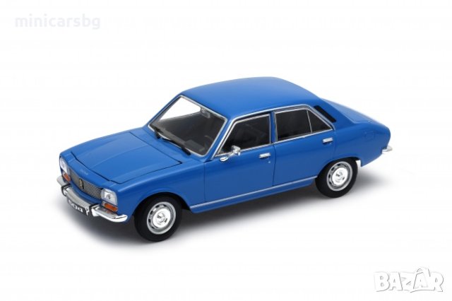 1:24 Метални колички: 1975 PEUGEOT 504 (Пежо) Welly, снимка 1