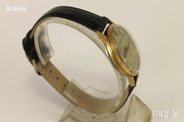 Ръчен Руски Позлатен Часовник ПОЛЕТ 2614.2H 17 Камъка, снимка 6 - Антикварни и старинни предмети - 37989939
