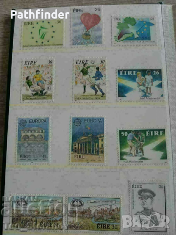 Луксозен албум с марки -Ирландия, снимка 4 - Филателия - 44742549