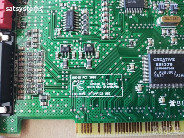 Звукова карта Ensoniq Creative ES1370 AudioPCI 3000 PCI, снимка 6 - Други - 36753163