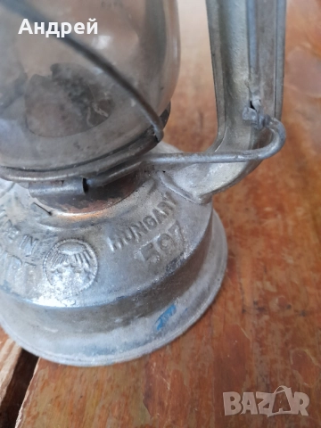 Стар газен фенер Lampart, снимка 3 - Други ценни предмети - 52136464