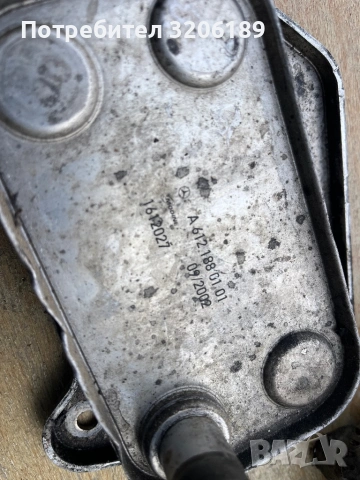 Масло охладител за Мерцедес 2.7 дизел - Е270 , МЛ270 , Спринтер , Mercedes CLK270 cdi, Sprinter 2.7 , снимка 2 - Части - 54021971