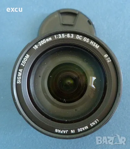 Обектив Sigma AF 18-200 HSM за Nikon, снимка 3 - Обективи и филтри - 56020923