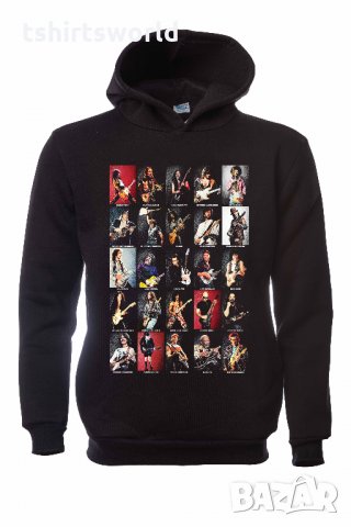 Нов мъжки музикален суичър с дигитален печат Китаристи, снимка 3 - Суичъри - 31757892