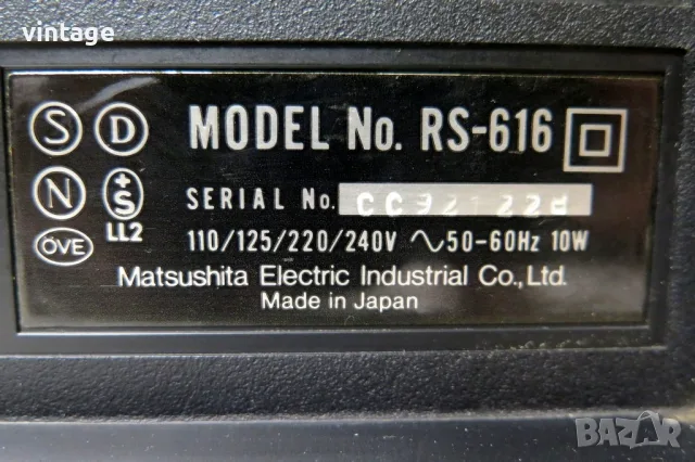 Technics RS-616, снимка 7 - Декове - 56527571