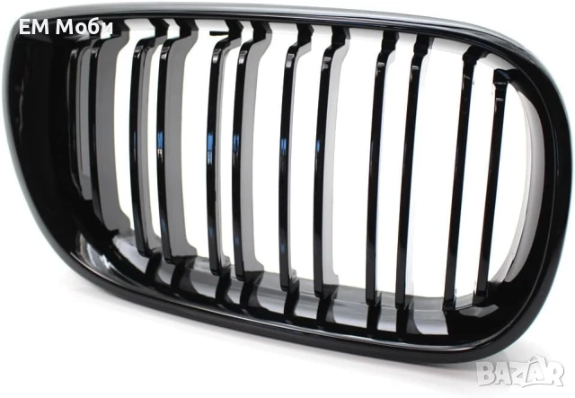 Решетки Бъбреци Двойни Черен Гланц за БМВ BMW 3 серия E46 Facelift 2001-2006 г., снимка 4 - Аксесоари и консумативи - 50457032