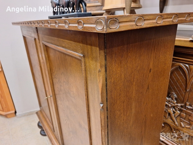 Гардероб, шкаф с богата дърворезба , снимка 5 - Шкафове - 52712120
