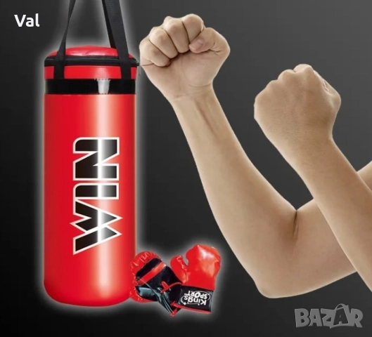 Комплект боксова круша с ръкавици, снимка 4 - Бокс - 52895380