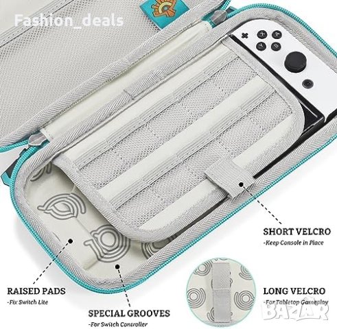 Нов калъф за Nintendo Switch OLED Lite фенове на Zelda съхранение карти , снимка 4 - Nintendo конзоли - 42185695