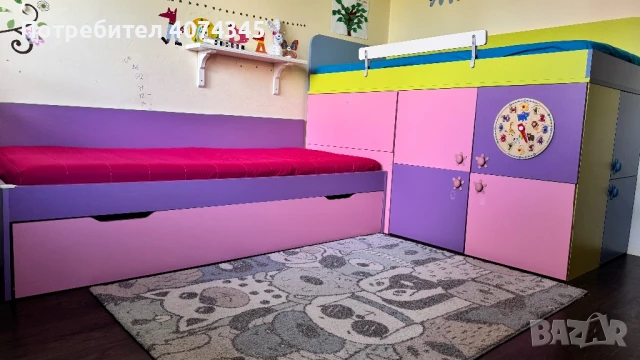 Детски легла с издърпваща се част, снимка 1