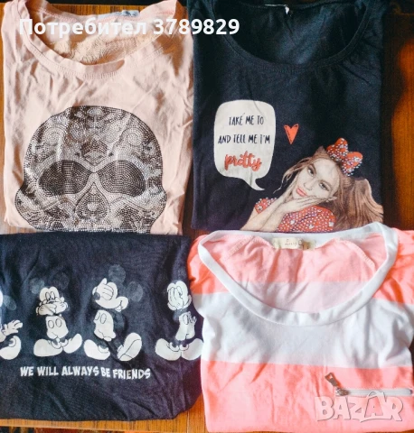 четири тениски М/Л размер 