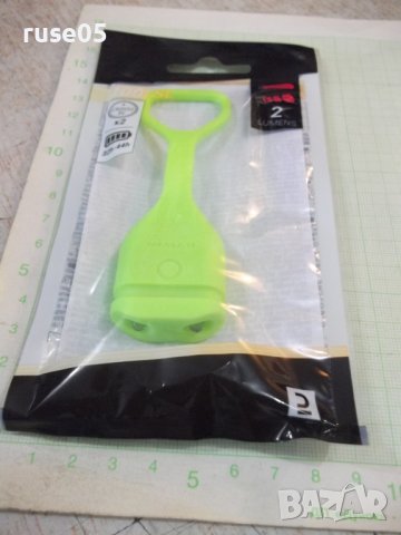 Лед фар "SL 100" на батерии за велосипед жълт нов, снимка 2 - Аксесоари за велосипеди - 37860738