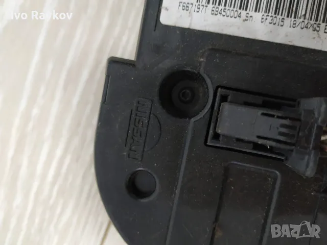 Панел климатроник за Nissan Micra III Hatchback (01.2003 - 06.2010), Valeo 27500 AX710, снимка 4 - Части - 50056875