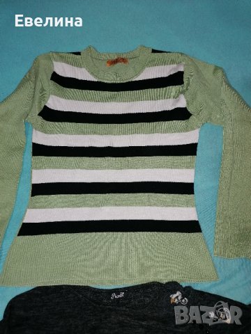 Блузи дамски 2 броя, снимка 6 - Блузи с дълъг ръкав и пуловери - 37940762