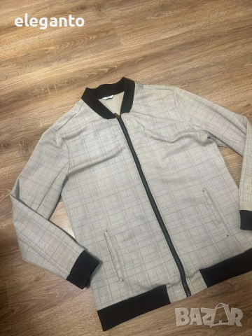 Мъжко casual яке Calvin Klein plaid bomber Jacket , XL размер , снимка 3 - Якета - 54345328