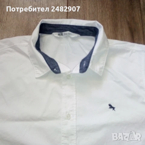 Юношеска риза Н&М, снимка 5 - Детски ризи - 51392914