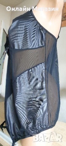 Комплект тюл и кожа 