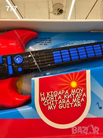 детска китара , снимка 2 - Музикални играчки - 48231457