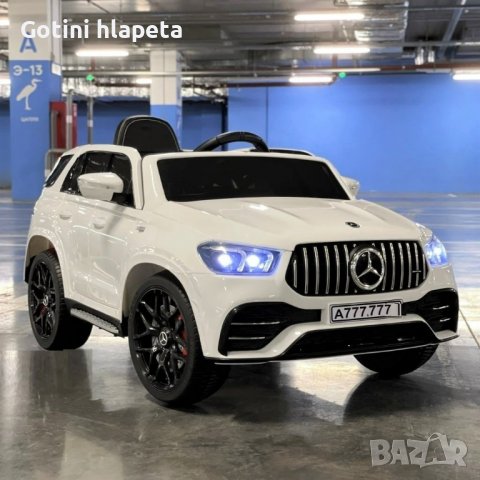 Акумулаторен джип Mercedes GLE53 4X4 (M-CLASS) Licensed 12V батерия,MP3, снимка 3 - Детски велосипеди, триколки и коли - 37014371