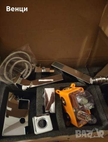 Комплект Душ за вграждане топ качество Nickel,CHROME,BLACK, снимка 6 - Душове - 50702241