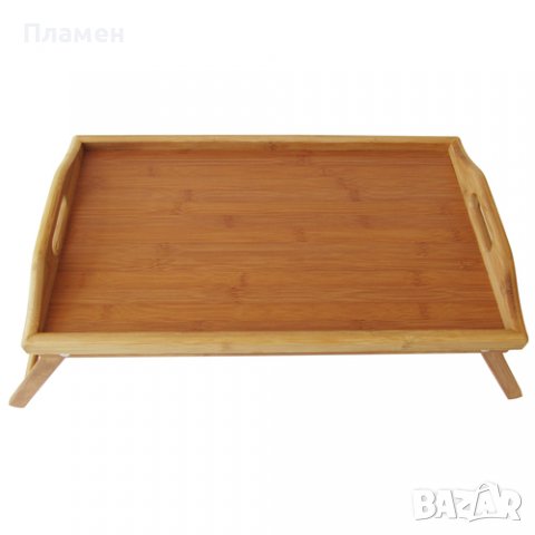 маса,масичка поднос сгъваем за закуска в леглото романтичен подарък,олекотен поднос със сгъ, снимка 4 - Други - 36732772